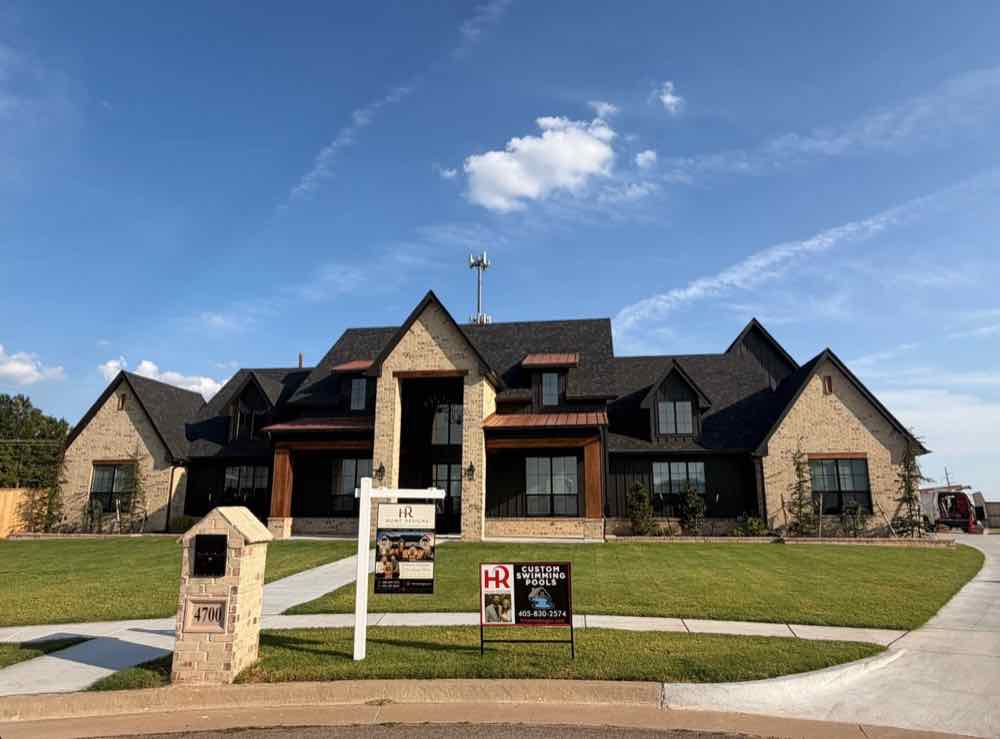 Front of the Parade of Homes showcase home
